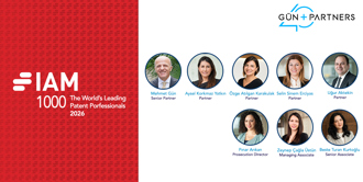 Gün + Partners Ranked in the IAM Patent 1000 - The World's Leading Patent Professionals 2026
