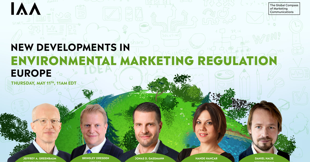 Hande Hançar Spoke at "New Developments in Environmental Marketing Regulation, Europe" Webinar