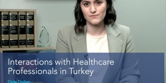 Dicle Doğan Spoke on "Interactions with Healthcare Professionals in Turkey"