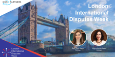 We are attending London International Disputes Week (LIDW) 2026