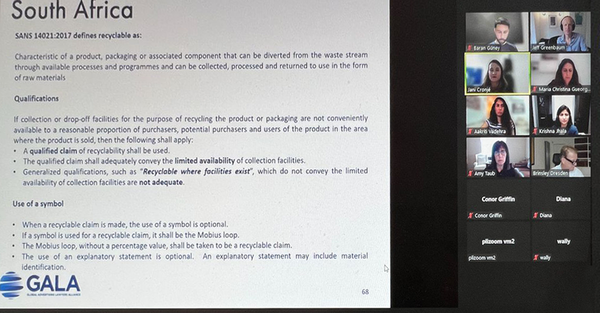 Baran Güney Spoke at Hot Topics in Global Environmental Marketing Webinar