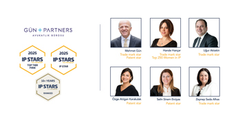 Gün + Partners Top Ranked by IP STARS 2025