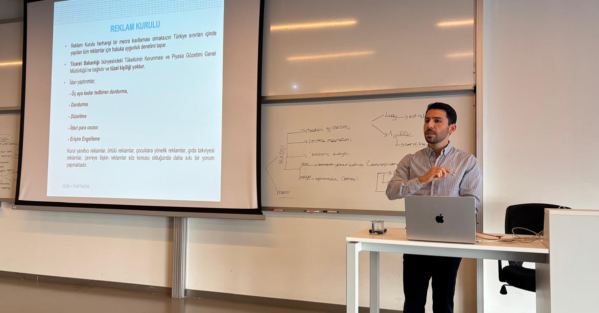 Baran Güney Özyeğin Üniversitesi’nde Konuşma Yaptı