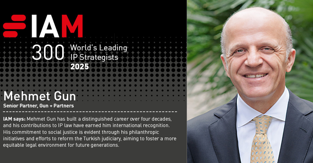 Mehmet Gün Listed in IAM Strategy 300 2025