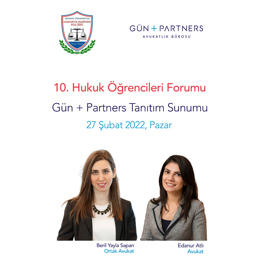 Beril Yayla Sapan and Edanur Atlı Introduced Gün + Partners at Bilkent University