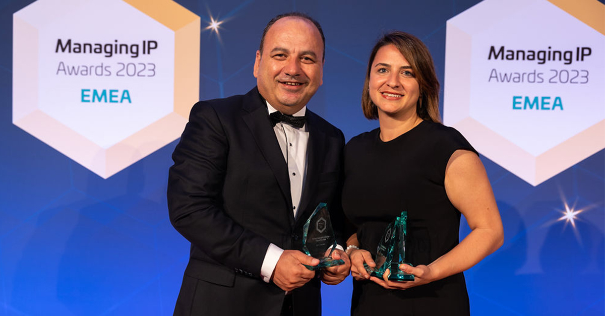 We Are the "Firm of the Year" by Managing IP EMEA Awards 2023