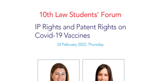 Selin Sinem Erciyas and Zeynep Çağla Üstün Will Speak at Bilkent University