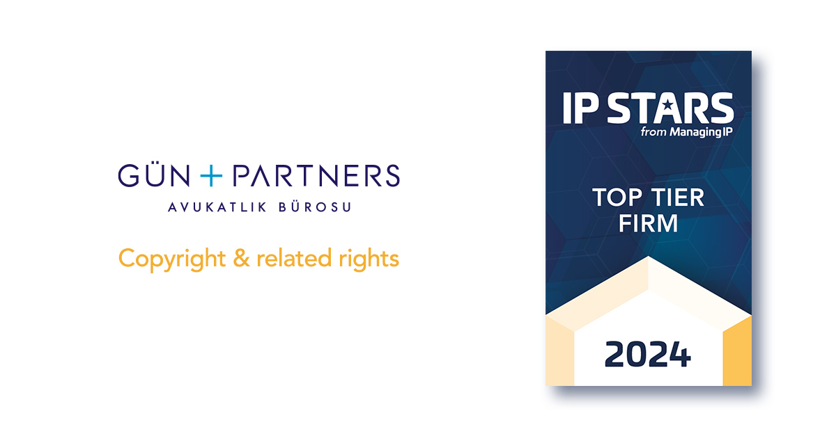 We Are the "Top Tier Firm" by Managing IP STARS 2024 Copyright Rankings