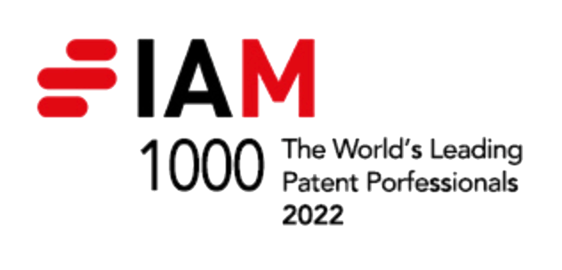 Top Tier Firm
IAM Patent 1000
2022
