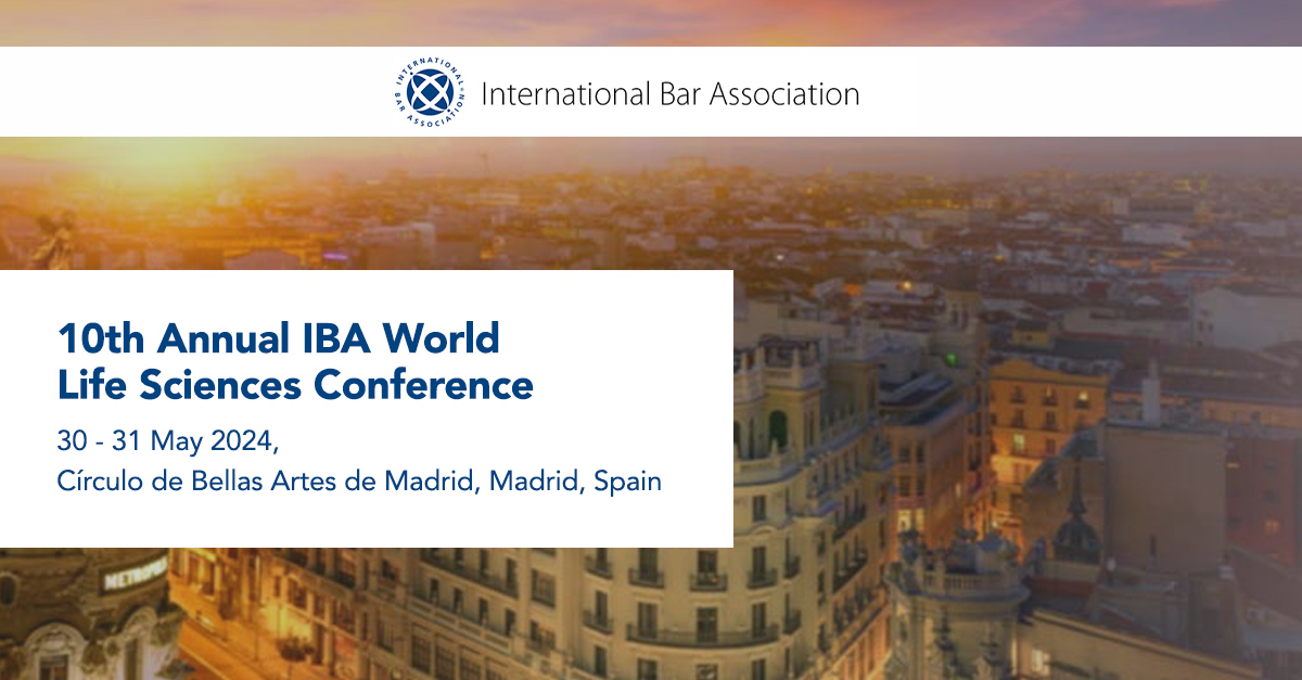 We are Attending the 10th Annual IBA World Life Sciences Conference in Madrid