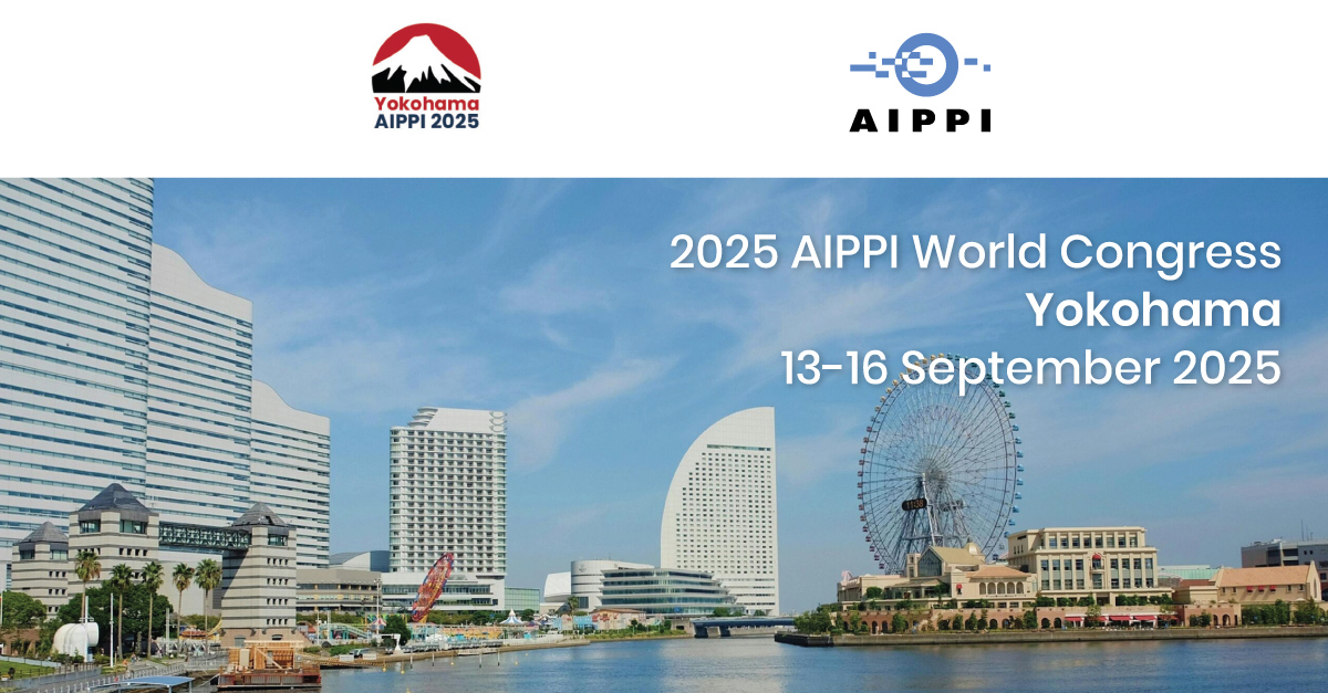 Meet us at the 2025 AIPPI World Congress in Yokohama