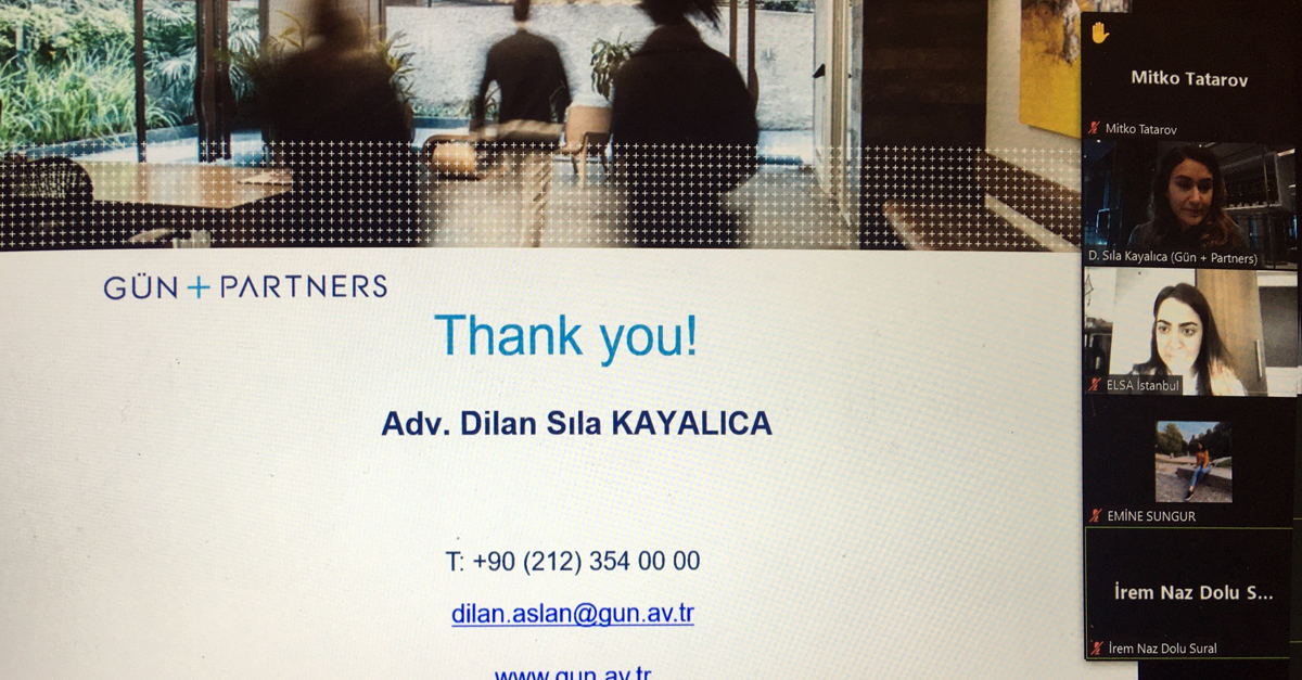 Dilan Sıla Kayalıca, ELSA "Intellect" Projesine Konuşmacı Olarak Katıldı