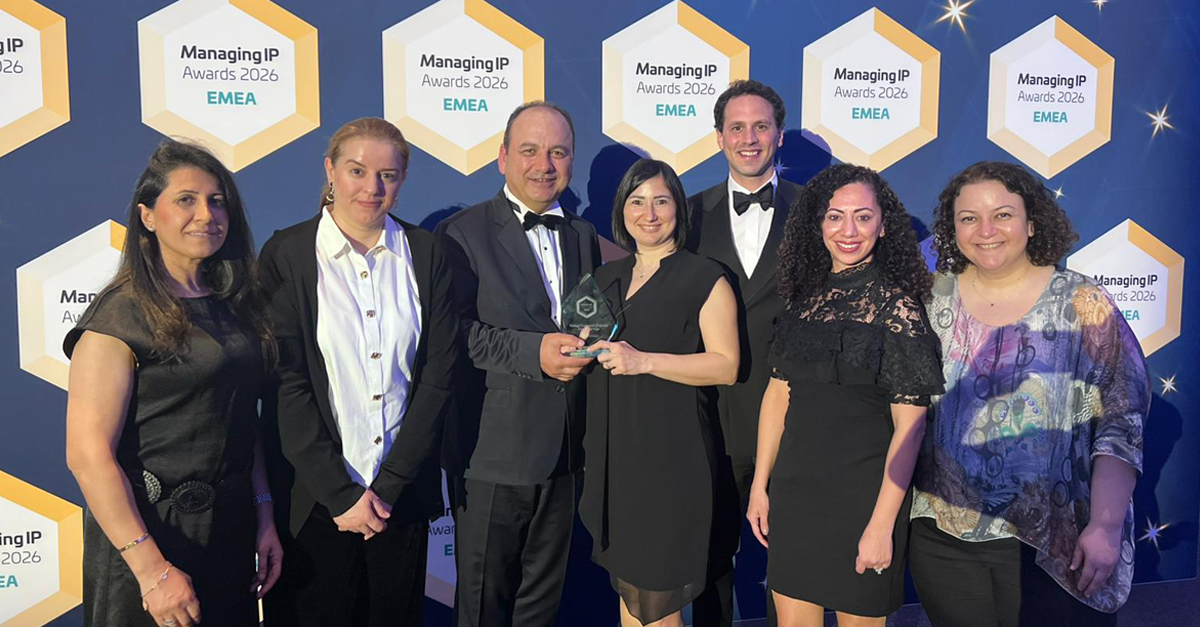 We Are the "Firm of the Year" by Managing IP EMEA Awards 2026