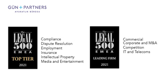 Legal500 EMEA 2021 Results