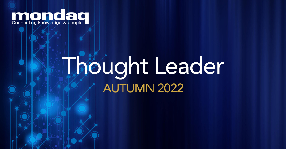 We Are Delighted Our Lawyers Have Been Recognised as Mondaq Thought Leading Authors